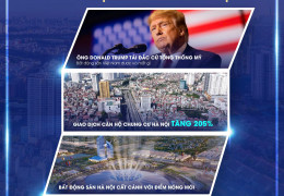 HOT NEWS C.LAND: DONALD TRUMP TÁI ĐẮC CỬ TỔNG THỐNG MỸ, THỊ TRƯỜNG BẤT ĐỘNG SẢN HÀ NỘI CÓ GÌ?