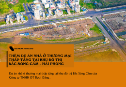 Thêm dự án nhà ở thương mại thấp tầng tại khu đô thị Bắc Sông Cấm