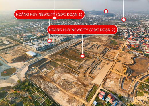 Tiến độ triển khai dự án Hoàng Huy NewCity Thủy Nguyên Hải Phòng