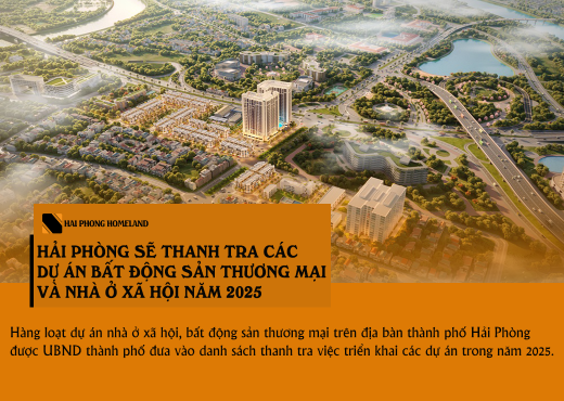 Hải Phòng sẽ thanh tra hàng loạt dự án bất động sản trong năm 2025